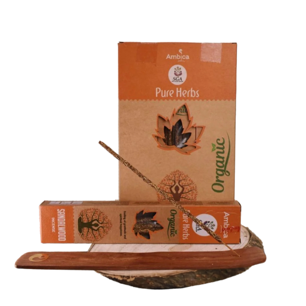 incienso smudge de sándalo SGA amaderado meditación 22g