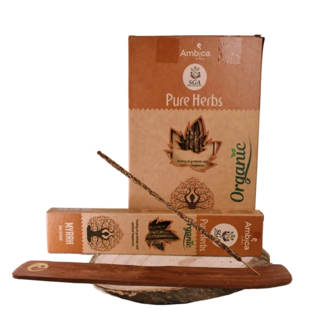 incienso smudge de mirra SGA resinoso balsámico 22g