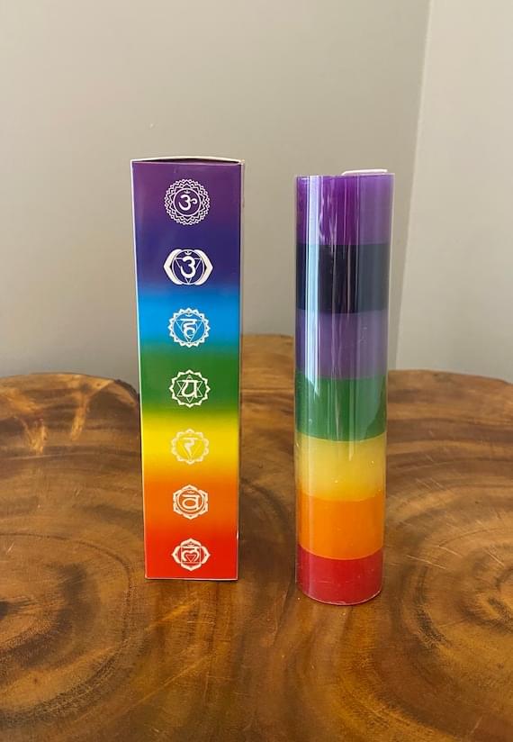 7 CHAKRA CANDLE