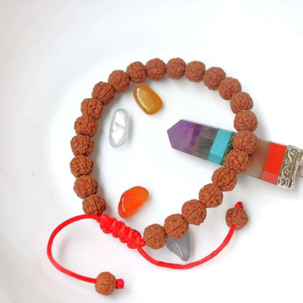 RUDRAKSHA BEAD BRACELET